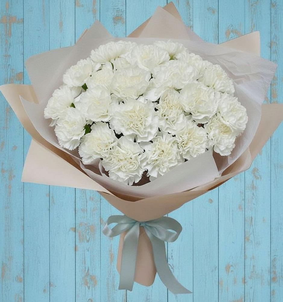 Букет цветов из: Гвоздики в Пестово