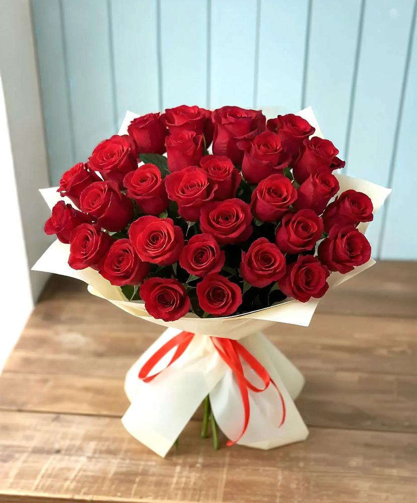 Букет 29 Красных роз в Пестово
