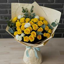 Букет цветов из:  Розы в Пестово