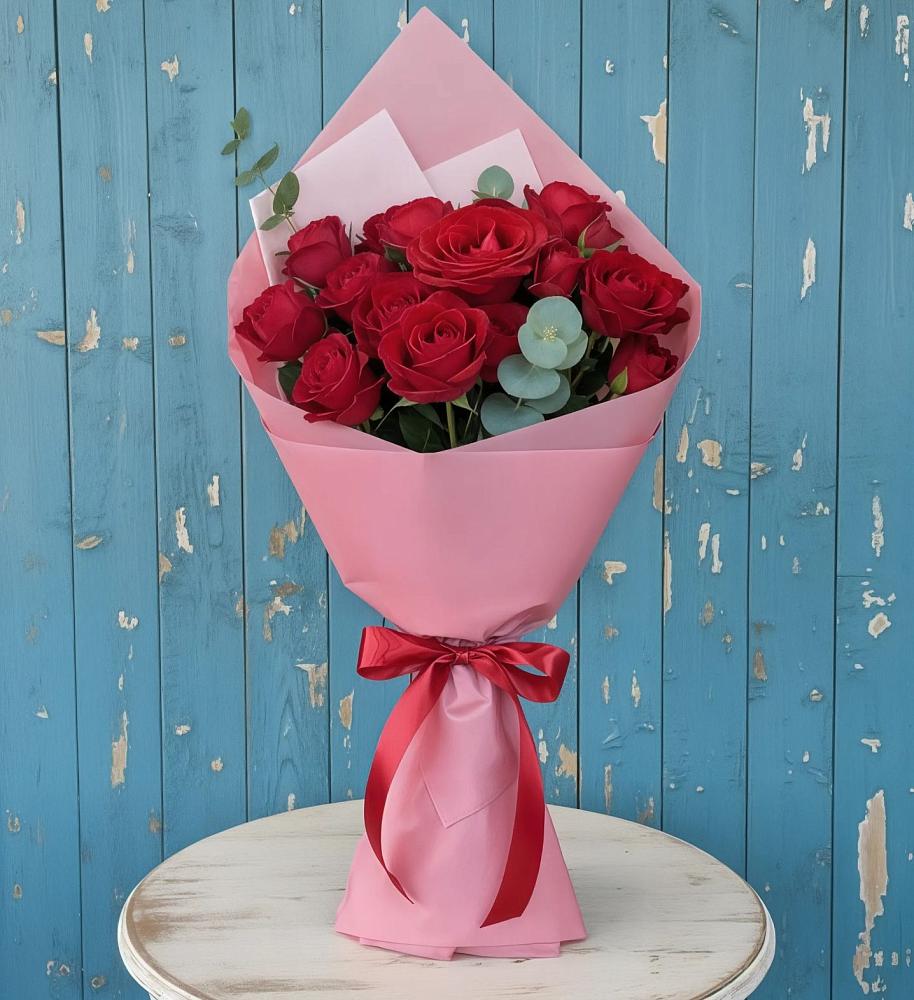 Букет цветов из: Розы в Пестово