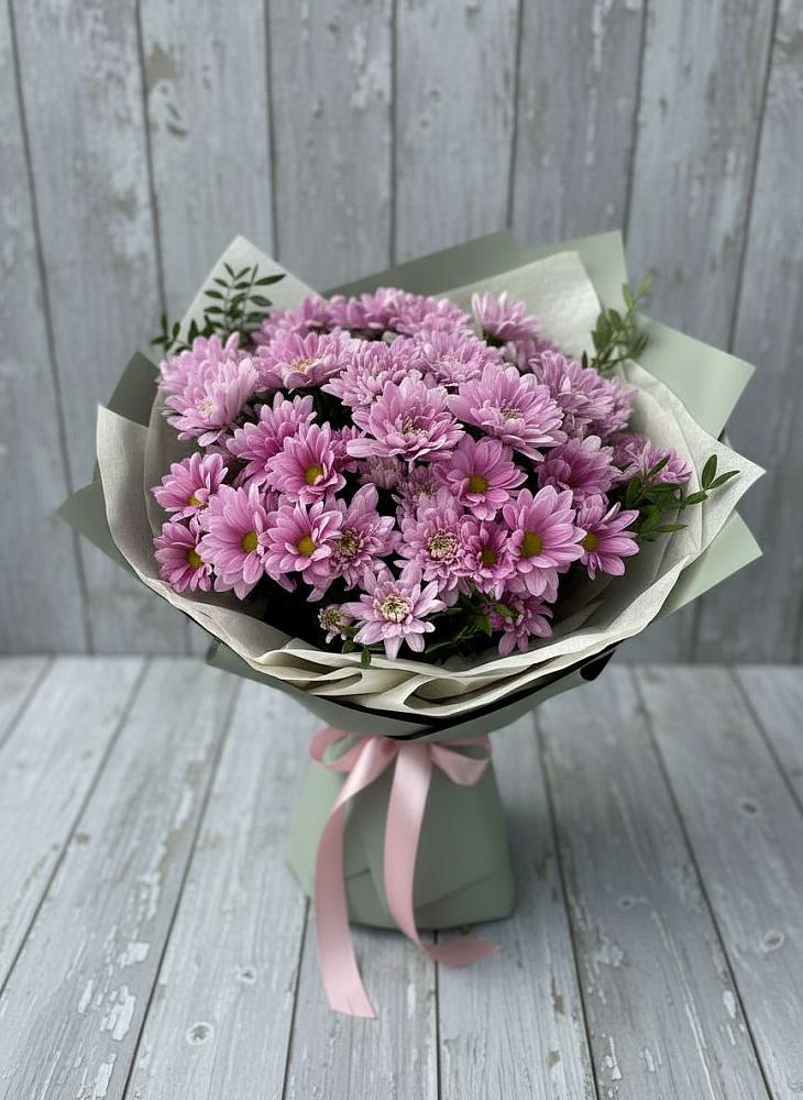 Букет цветов из: Хризантемы в Пестово