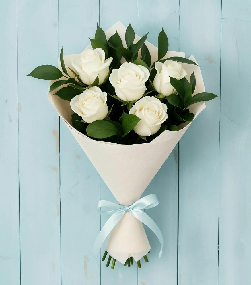 Букет цветов из: Розы в Пестово