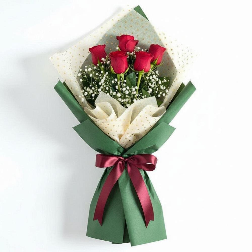 Букет цветов из: Розы в Пестово