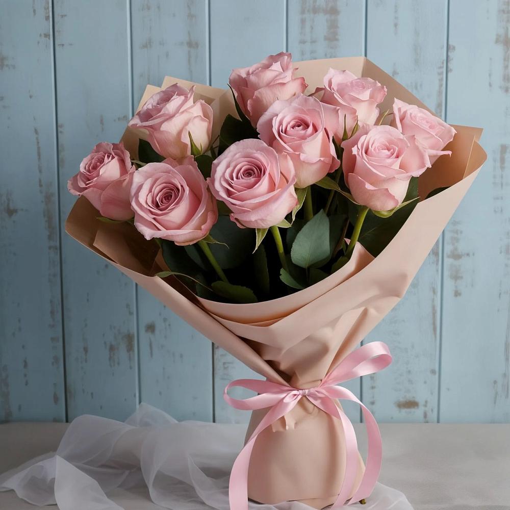 Букет цветов из: Розы в Пестово