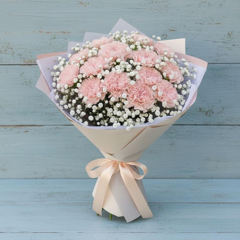 Букет цветов из: Гвоздики в Пестово