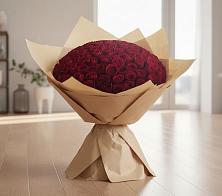Букет 101 Красная роза в Пестово