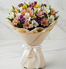 Букет цветов из:  Альстромерии в Пестово