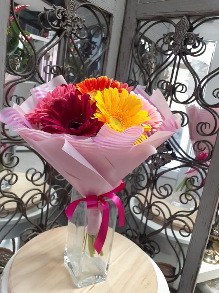 Букет цветов из: Герберы в Пестово