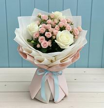 Букет цветов из:  Розы в Пестово