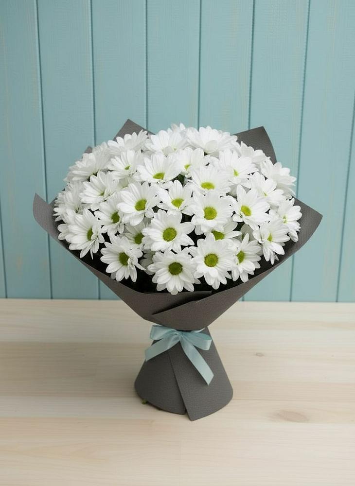 Букет цветов из: Хризантемы в Пестово