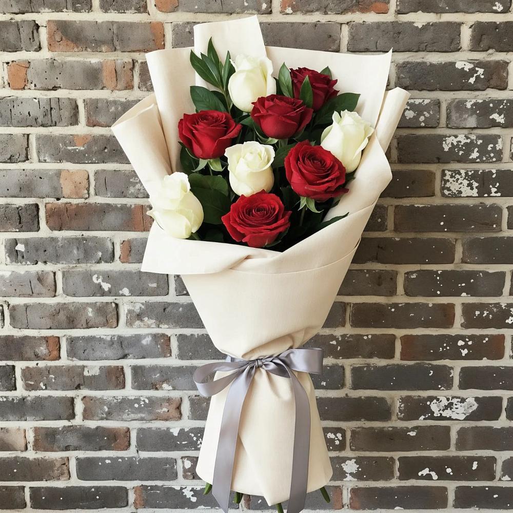 Букет цветов из: Розы в Пестово