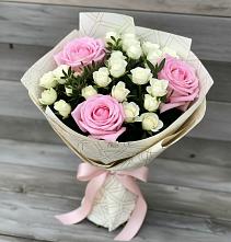 Букет цветов из:  Розы в Пестово