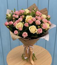 Букет цветов из:  Розы в Пестово