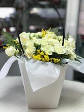 Цветочная композиция из Розы  в Пестово