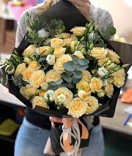 Букет цветов из:  Розы и Лизиантусы #REPLACE_PRED# Пестово