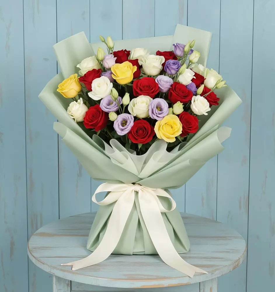 Букет цветов из: Розы в Пестово