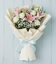 Букет цветов из:  Лилии в Пестово