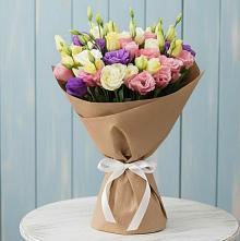 Букет цветов из:  Лизиантусы в Пестово