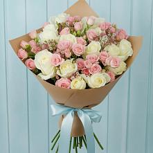 Букет цветов из:  Розы в Пестово