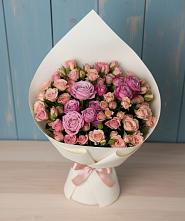 Букет цветов из:  Розы в Пестово